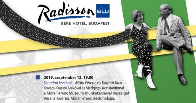 Móra-estek a Radisson Blu Hotel Béke Zsolnay Szalonjában. Rendezvény Magazin 2019.