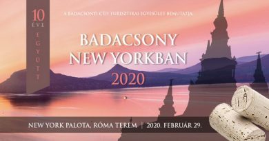 Badacsony New Yorkban 2020. A badacsonyi borvidék éves seregszemléje a belvárosi rendezvénypalotában. Rendezvény Magazin 2020.