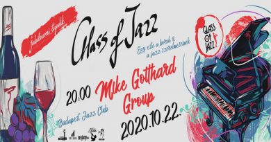 Glass of Jazz 10. jubileumi kiadás a Budapest Jazz Club termeiben. Rendezvény Magazin 2020.